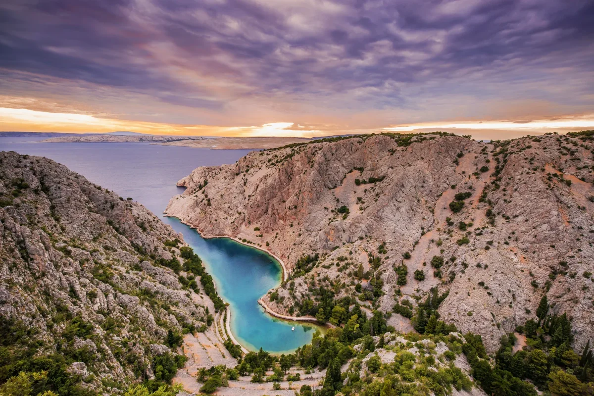 Zavratnica inlet near Jablanac, Croatia; 24 June 2018